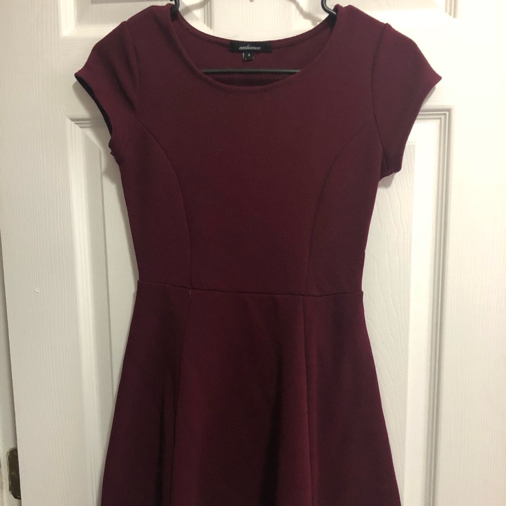 Maroon Dress